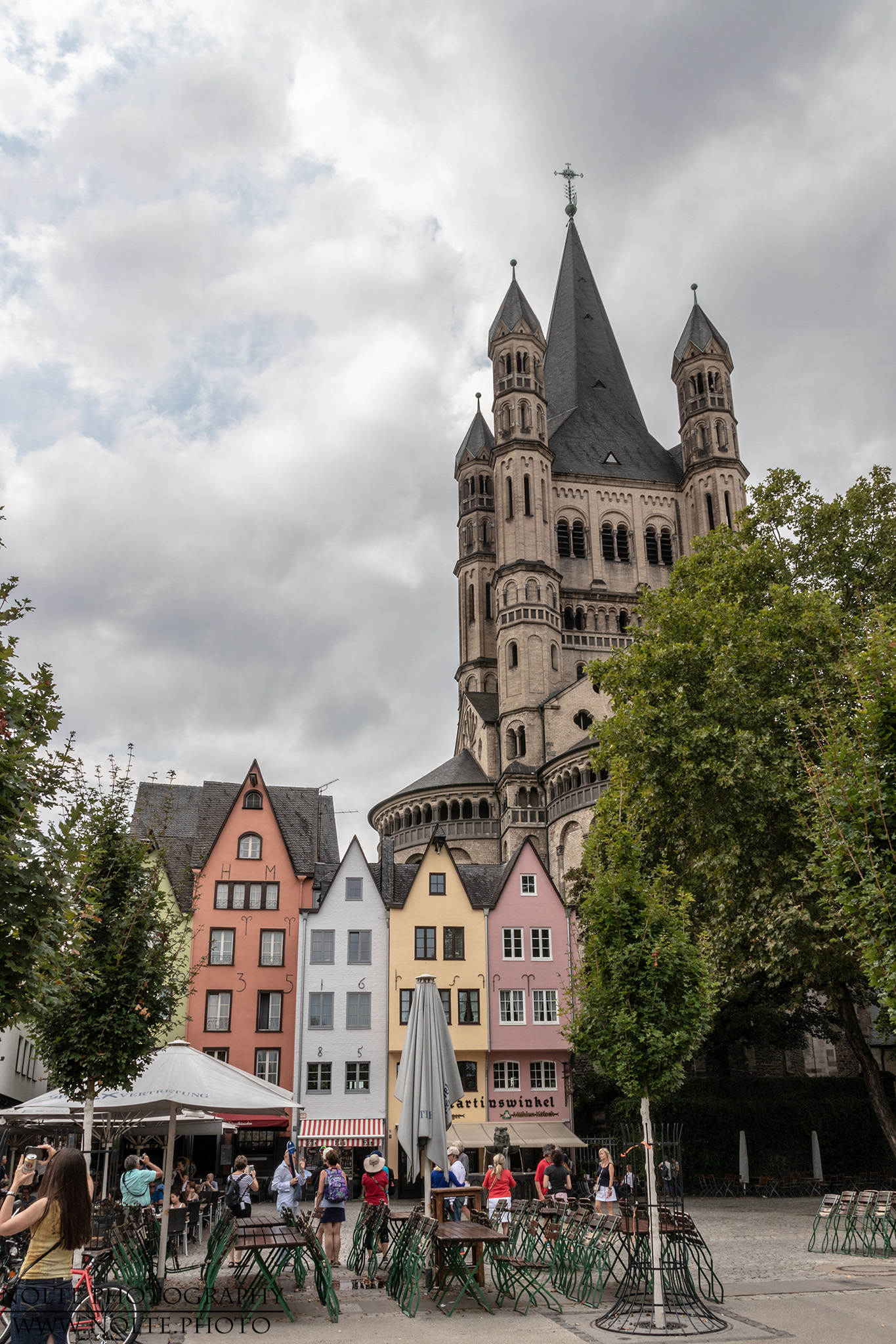 Die Häuser der Kölner Altstadt